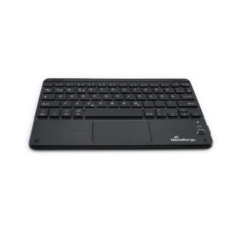 MediaRange Compact Size Ultra Flat Keys Bluetooth Keyboard With Touchpad Black MROS130-GR - Image 2