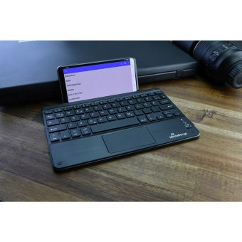 MediaRange Compact Size Ultra Flat Keys Bluetooth Keyboard With Touchpad Black MROS130-GR - Image 5