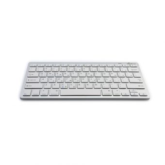 MediaRange Compact Size Ultra Flat Keys Bluetooth Keyboard Silver MROS132-GR - Image 2