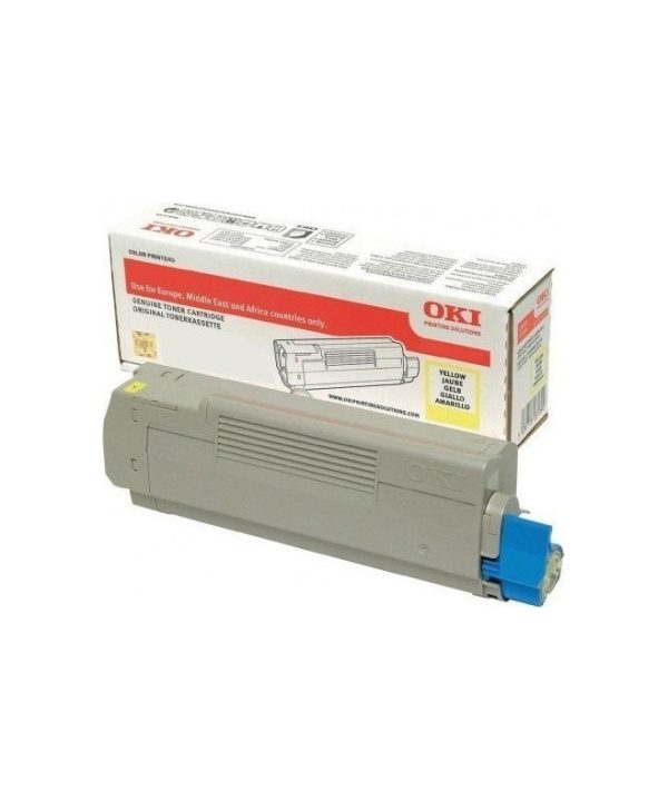 OKI C833/843 Yellow Toner Cartidge 10K 46443101