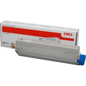 OKI C833/843 Cyan Toner Cartidge 10K 46443103