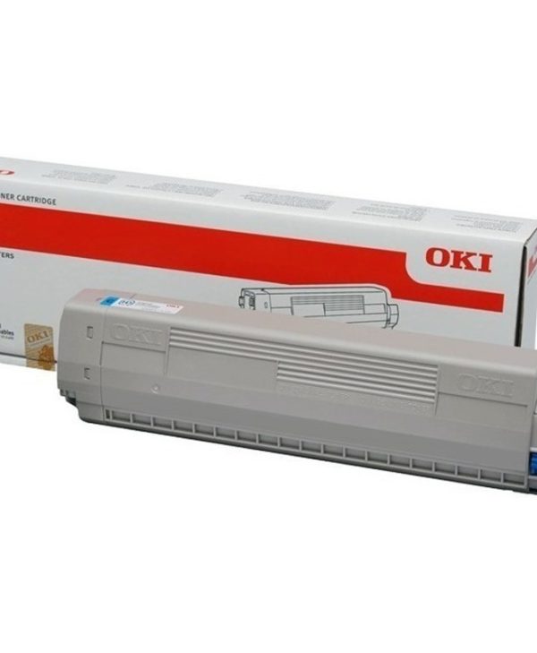 OKI C833/843 Cyan Toner Cartidge 10K 46443103