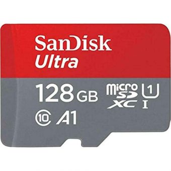 SanDisk Ultra MicroSDXC 128GB UHS-I U1 A1 With Adapter SDSQUNR-128G-GN3MA