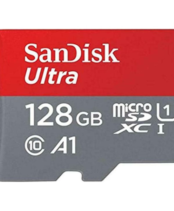 SanDisk Ultra MicroSDXC 128GB UHS-I U1 A1 With Adapter SDSQUNR-128G-GN3MA