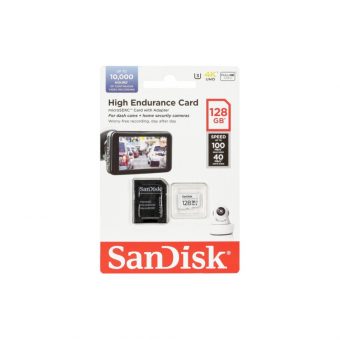 SanDisk High Endurance MicroSDXC 128GB UHS-I U3 V30 With Adapter SDSQQNR-128G-GN6IA - Image 5