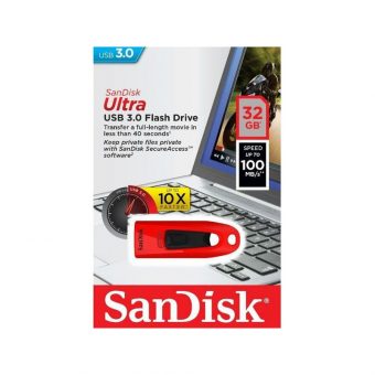 SanDisk Ultra 32GB USB 3.0 Red SDCZ48-032G-U46R - Image 7