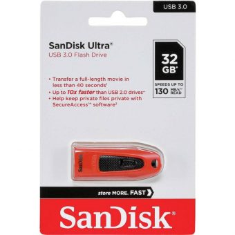 SanDisk Ultra 32GB USB 3.0 Red SDCZ48-032G-U46R - Image 8