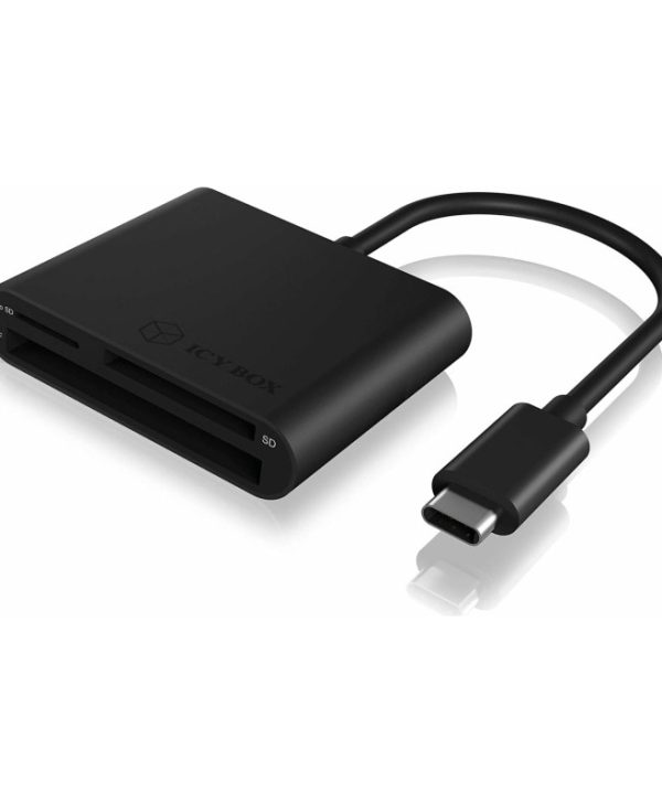 RaidSonic Icy Box IB-CR301-C3 USB 3.0 Type-C Multi-Card Reader Black