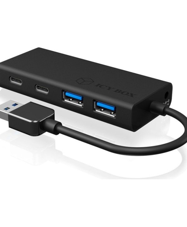 RaidSonic Icy Box IB-HUB1426-U3 USB 3.0 Hub Black