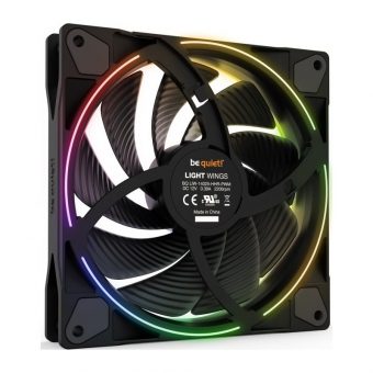 Be Quiet! Light Wings 140mm ARGB PWM High-Speed BL075 - Image 2