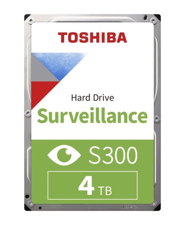 Toshiba S300 Surveillance 4TB SMR HDD 3.5" SATA III HDWT840UZSVA