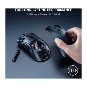 Razer DeathAdder V2 X HyperSpeed Wireless Gaming Mouse RZ01-04130100-R3G1 - Image 7