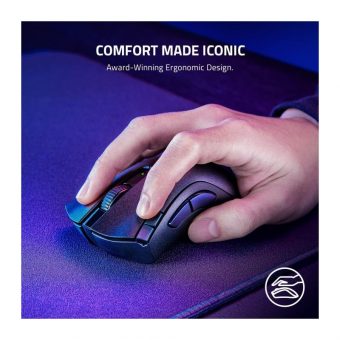 Razer DeathAdder V2 X HyperSpeed Wireless Gaming Mouse RZ01-04130100-R3G1 - Image 9