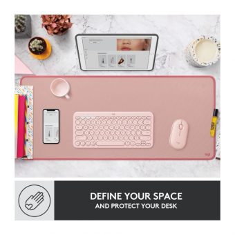 Logitech Studio Series Dark Rose DeskMat 956-000053 - Image 7
