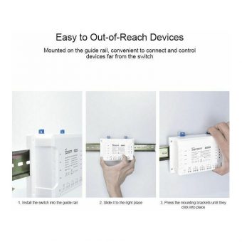 Sonoff 4CHR3 Wi-Fi Wireless Smart Switch M0802010003 - Image 7