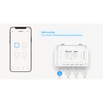 Sonoff 4CHPROR3 Wi-Fi & RF Wireless Smart Switch M0802010004 - Image 7
