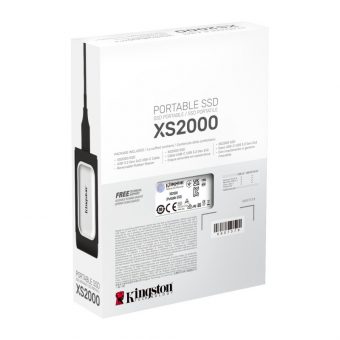 Kingston XS2000 1TB USB-C 3.2 Portable SSD Silver SXS2000/1000G - Image 7