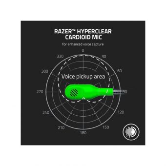 Razer BlackShark V2 X Gaming Headset 7.1 Green RZ04-03240600-R3M1 - Image 7