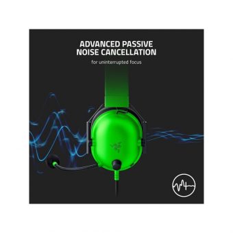 Razer BlackShark V2 X Gaming Headset 7.1 Green RZ04-03240600-R3M1 - Image 8