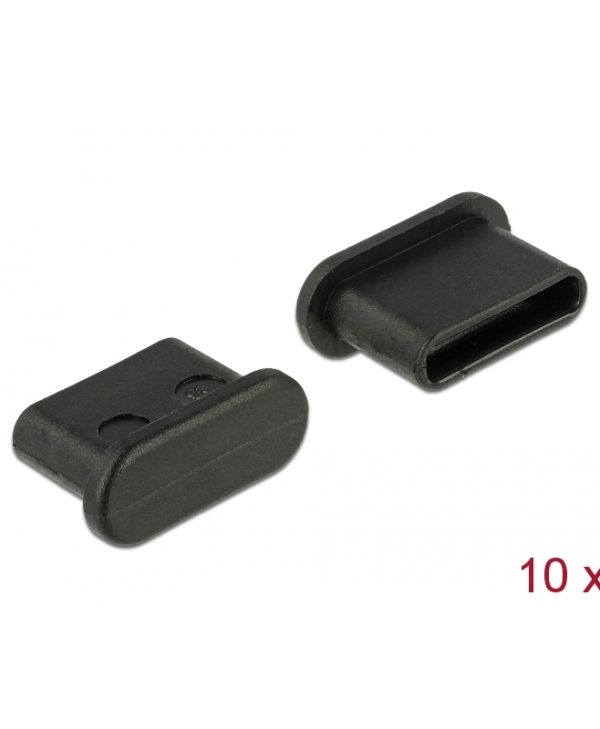 Delock Dust Cover For USB-C Ports 10-Pcs 64014