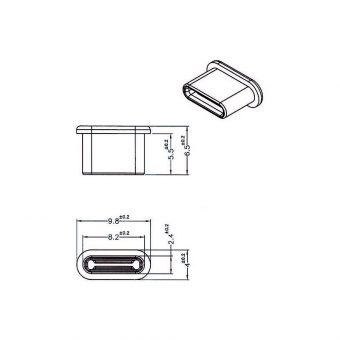 Delock Dust Cover For USB-C Ports 10-Pcs 64014 - Image 3