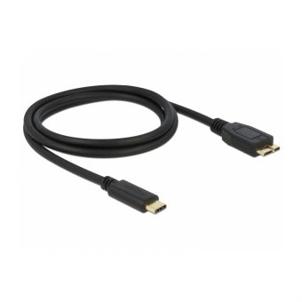 Delock Cable USB 3.1 Type-C male to 10pin USB Micro-B male 1m 83677 - Image 2