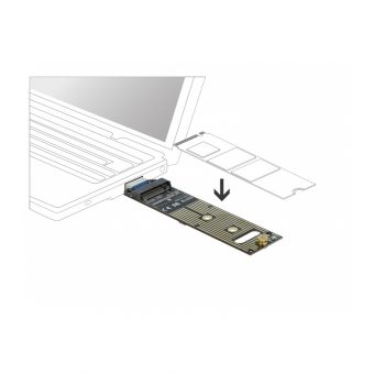 Delock Adapter M.2 NVMe PCIe To USB-A 3.1 64069 - Image 3