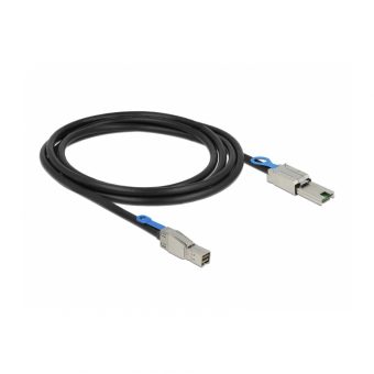 Delock Cable mini SAS HD SFF-8644 to mini SFF-8088 26pin 2m 83572 - Image 2