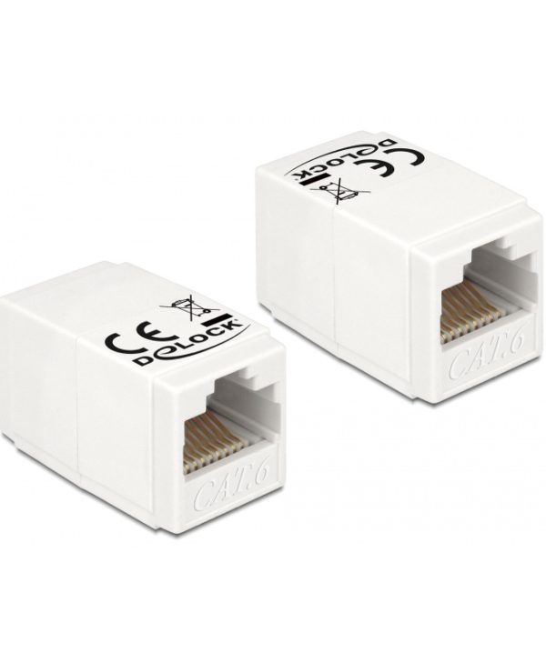 Delock Adapter RJ45 F/F Cat6 UTP Compact 86249