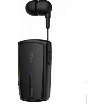 iPRO RH120 Bluetooth Handsfree Black RH120BL - Image 2