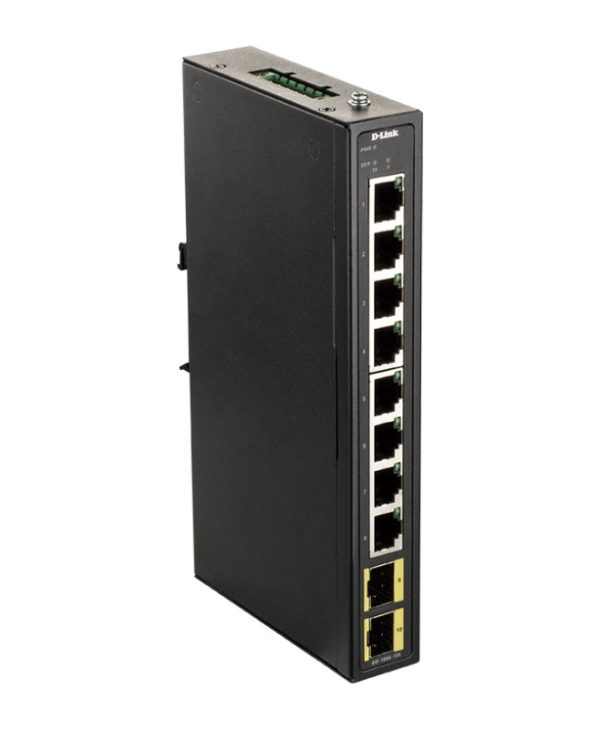 D-Link 10-port Gigabit Managed Switch With 2 SFP Ports DIS-100G-10S