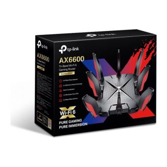TP-Link AX6600 Wi-Fi 6 Tri-Band Gaming Router Archer GX90 V1