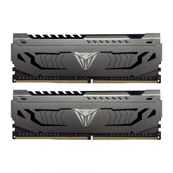 Patriot Viper Steel Series 64GB (2x32GB) 3200MHz C16 DDR4 Grey PVS464G320C6K - Image 2