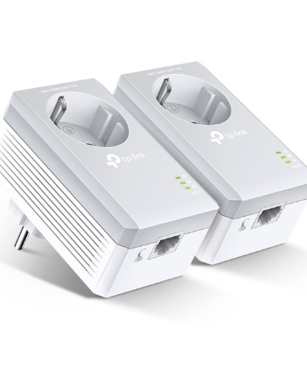 TP-Link AV600 Passthrough Powerline Starter Kit TL-PA4010P KIT V5