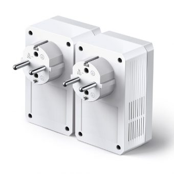 TP-Link AV600 Passthrough Powerline Starter Kit TL-PA4010P KIT V5 - Image 2