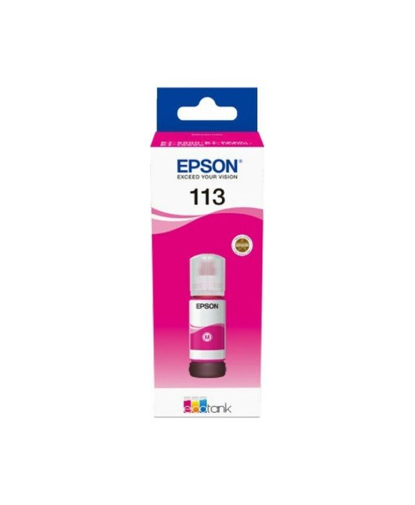 Epson EcoTank 113 Magenta Ink Bottle 70ml C13T06B340