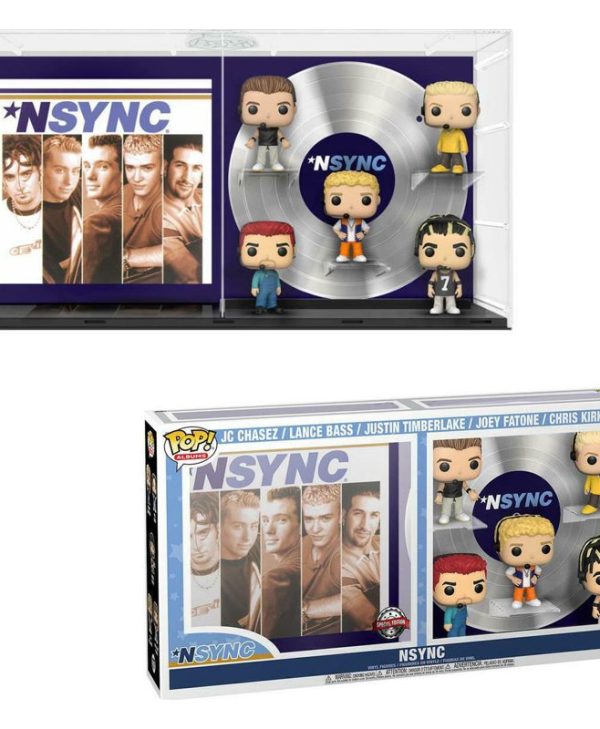 Funko Pop! Albums Deluxe: NSYNC - NSYNC (Special Edition) #19 Vinyl Figures 889698609944