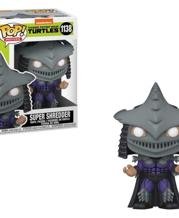 Funko Pop! Movies: Teenage Mutant Ninja Turtles II - Super Shredder #1138 Vinyl Figure 889698565189