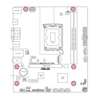 Asus Prime H610M-D D4 90MB1A00-M0EAY0 - Image 6