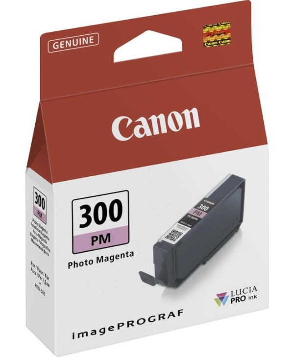 Canon PFI-300PM Photo Magenta Ink 4198C001