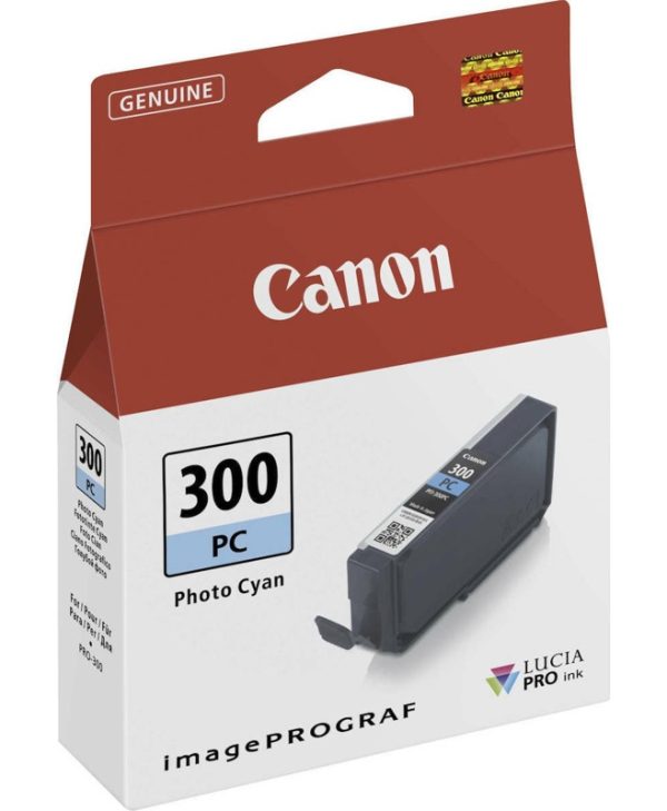 Canon PFI-300PC Photo Cyan Ink 4197C001