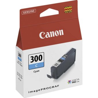 Canon PFI-300C Cyan Ink 4194C001