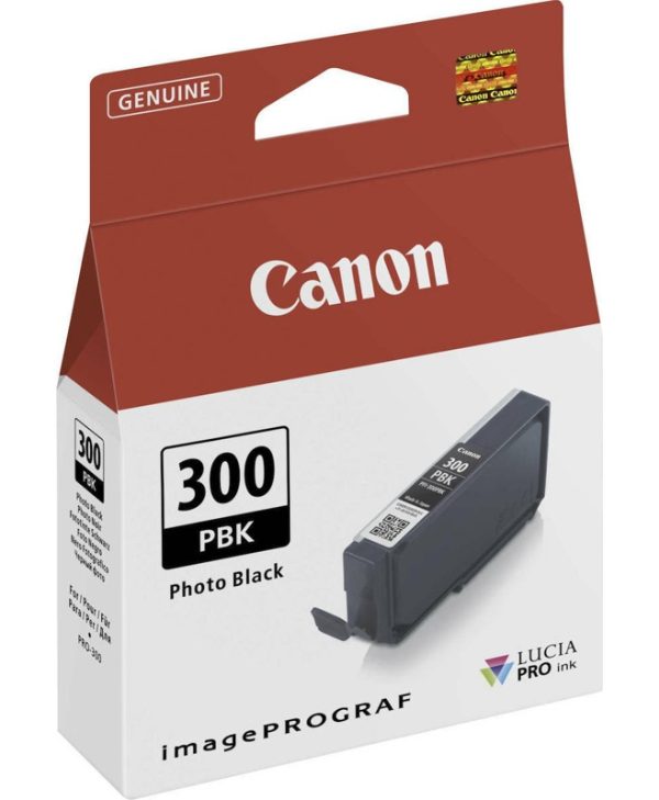 Canon PFI-300PBK Photo Black Ink 4193C001