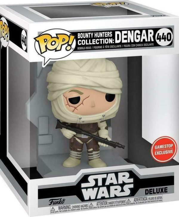 Funko POP! Deluxe: Star Wars: Bounty Hunters Collection - Dengar (Special Edition) #440 889698561051