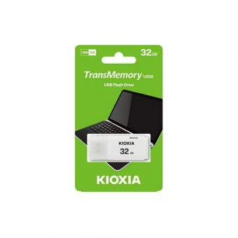 KIOXIA TransMemory U202 32GB USB 2.0 White LU202W032GG4 - Image 2