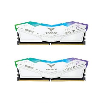 TeamGroup T-Force Delta RGB 32GB (2x16GB) 6000MHz C38 DDR5 white FF4D532G6000HC38ADC01