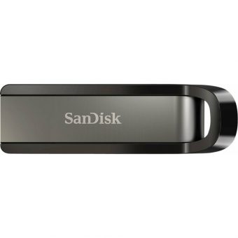 SanDisk Cruzer Extreme GO 128GB USB 3.2 Black/Silver SDCZ810-128G-G46 - Image 4
