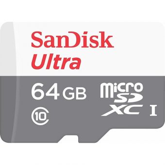 SanDisk Ultra MicroSDXC 64GB UHS-I Class 10 With Adapter SDSQUNR-064G-GN3MA - Image 3
