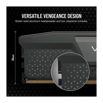 Corsair Vengeance 32GB (2x16GB) 4800MHz C40 DDR5 Black CMK32GX5M2A4800C40 - Image 7