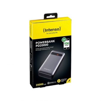 Intenso PD20000 PowerBank 20000mAh Grey 7332354 - Image 2